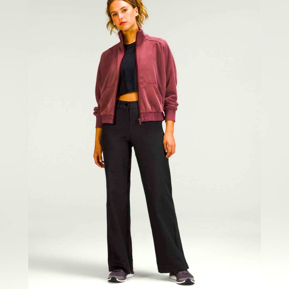 lululemon athletica Black Wide Leg Trousers